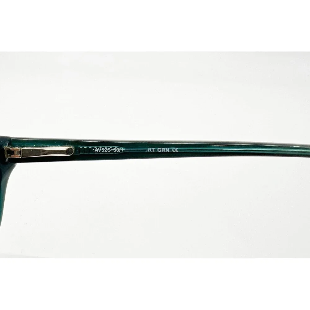 AV Studio Eyeglass Frames Womens Tortoise Green Cat Eye AV52S 50-17-135